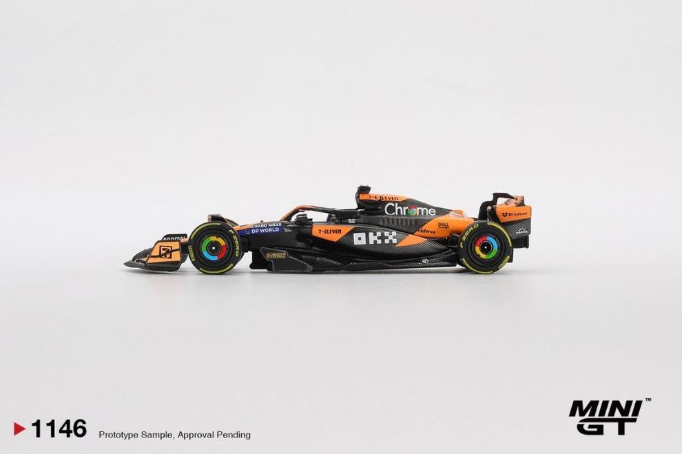 Mini GT MGT01146 McLaren MCL38 #81 Oscar Piastri 2024 F1 2024 Hungarian GP Winner – ảnh chi tiết 2