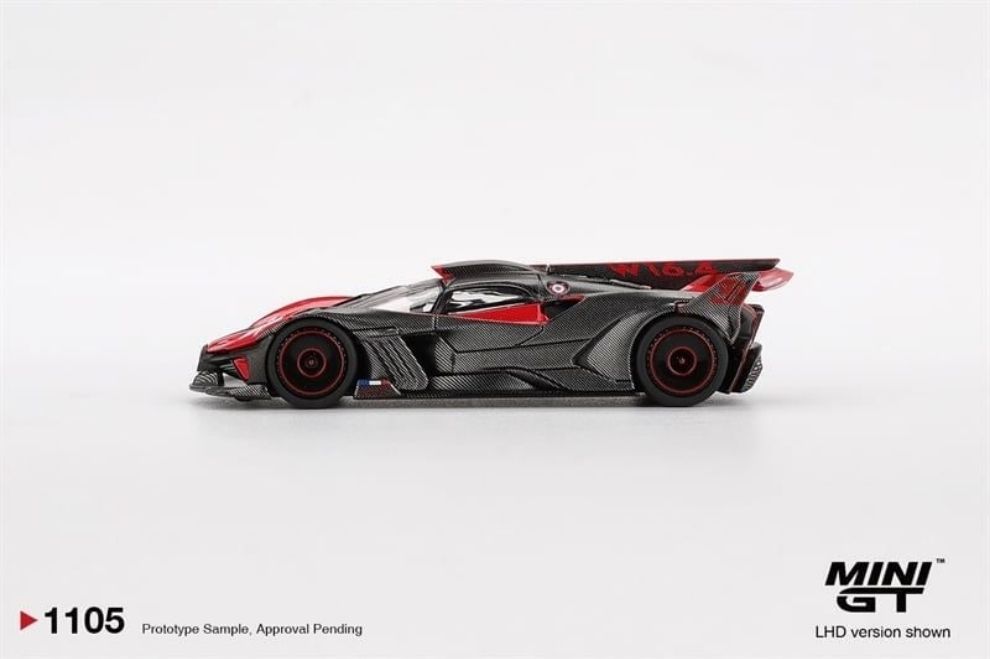 Mini GT MGT01105 Bugatti Bolide Red – ảnh chi tiết 2