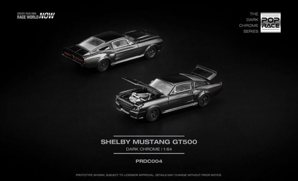 Poprace PRDC004 Ford Mustang shelby GT500 dark chrome series – ảnh chi tiết 2