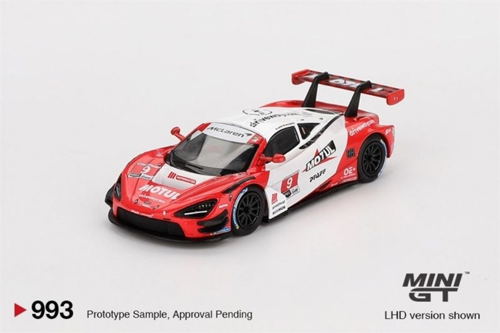 Mini GT MGT00993 McLaren 720S GT3 Evo Pfaff Motorsports 2024 IMSA Laguna Seca – ảnh chi tiết 2