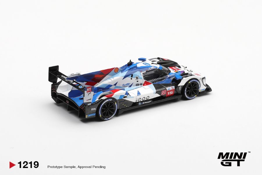 Mini GT MGT01219 BMW M Hybrid V8 Hypercar #15 BMW M TEAM WRT 2024 Le Mans 24 Hrs – ảnh chi tiết 3