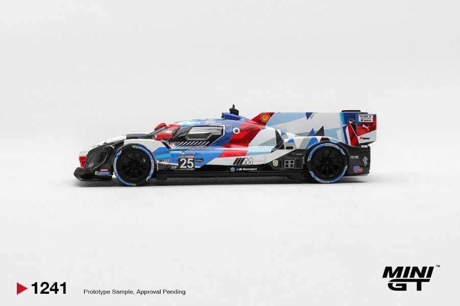 Mini GT MGT01242 BMW M Hybrid V8 GTP #25 BMW M Team RLL 2024 IMSA Daytona 24 Hrs – ảnh chi tiết 2