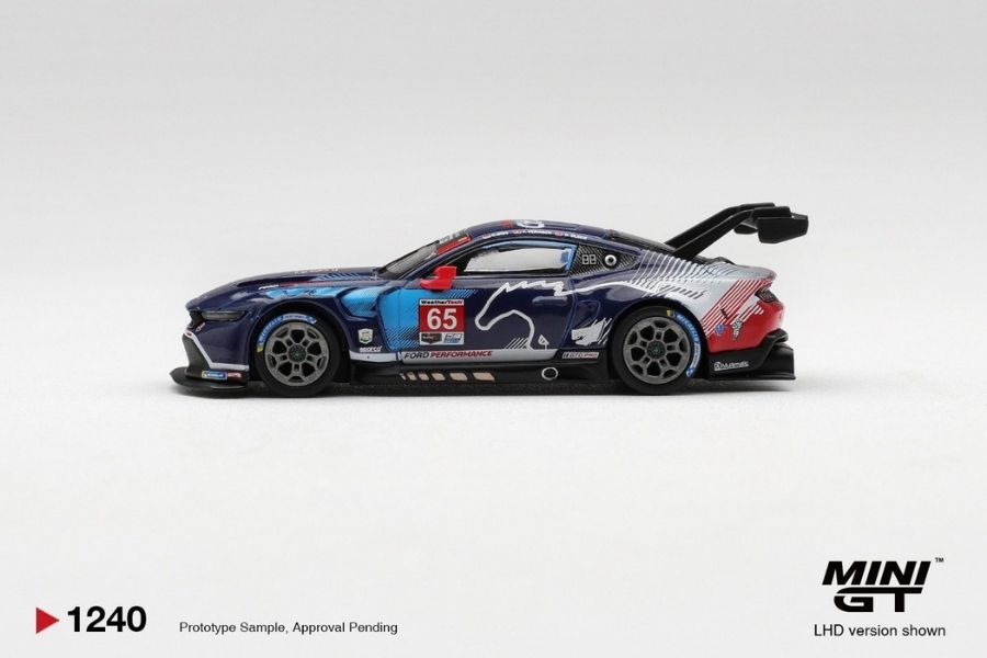 Mini GT MGT01240 Ford Mustang GT3 #65 Ford Multimatic Motorsports 2025 IMSA Daytona 24 Hrs Winner – ảnh chi tiết 2