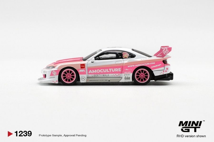 Mini GT MGT01239 Nissan SILVIA (S15) LB-Super Silhouette AMOCULTURE – ảnh chi tiết 2