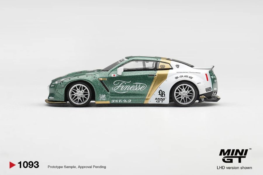 Mini GT MGT01093 Nissan GT-R (R35) LB★WORKS Type 1 - Custom Ducktail Auto Finesse – ảnh chi tiết 2
