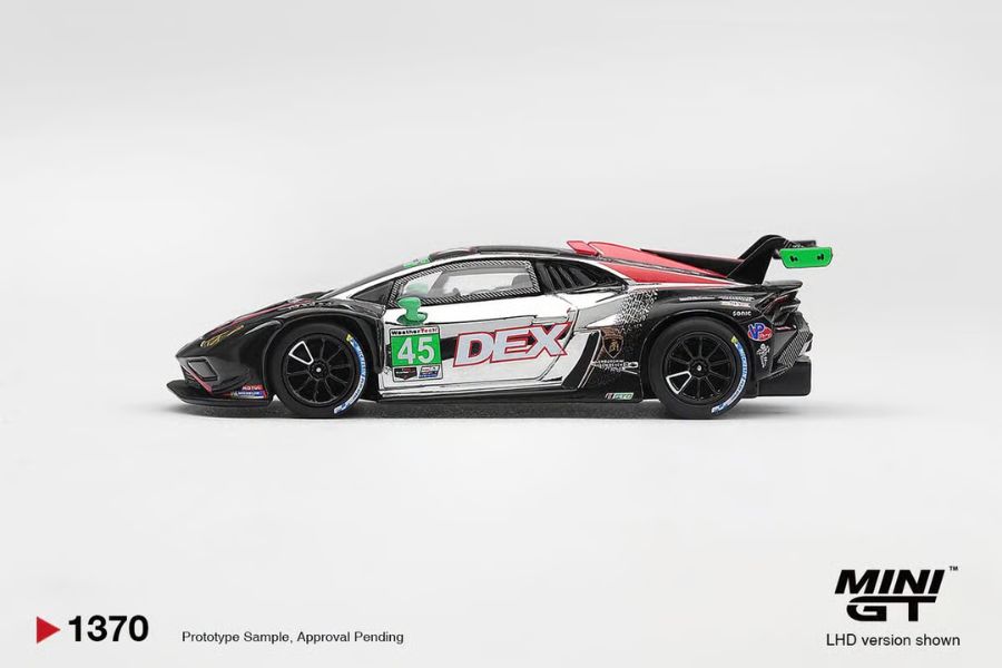 Mini GT MGT01370 Lamborghini Huracán GT3 EVO2 #45 DEX Wayne Taylor Racing – ảnh chi tiết 2
