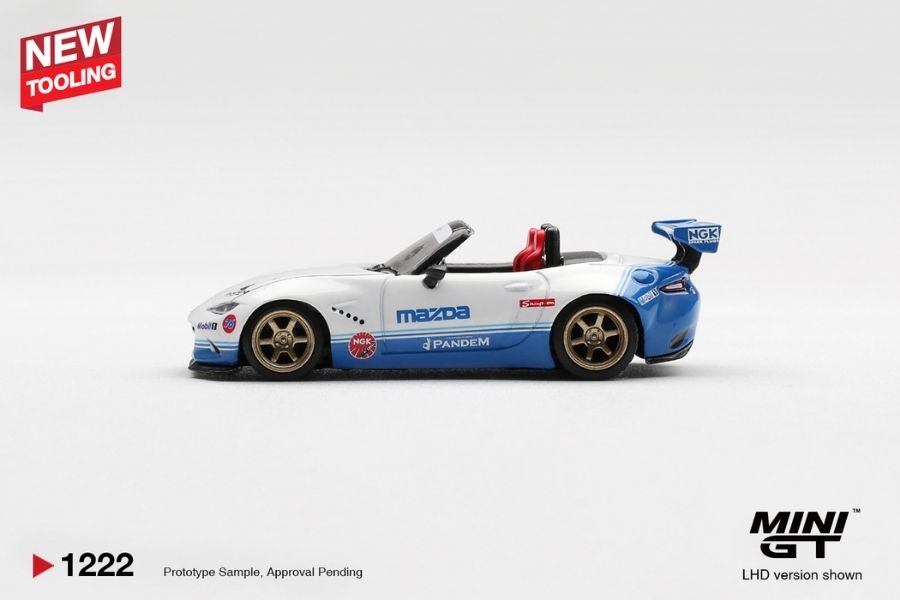 Mini GT MGT01222 Mazda Miata MX-5 ND Pandem IMSA – ảnh chi tiết 2
