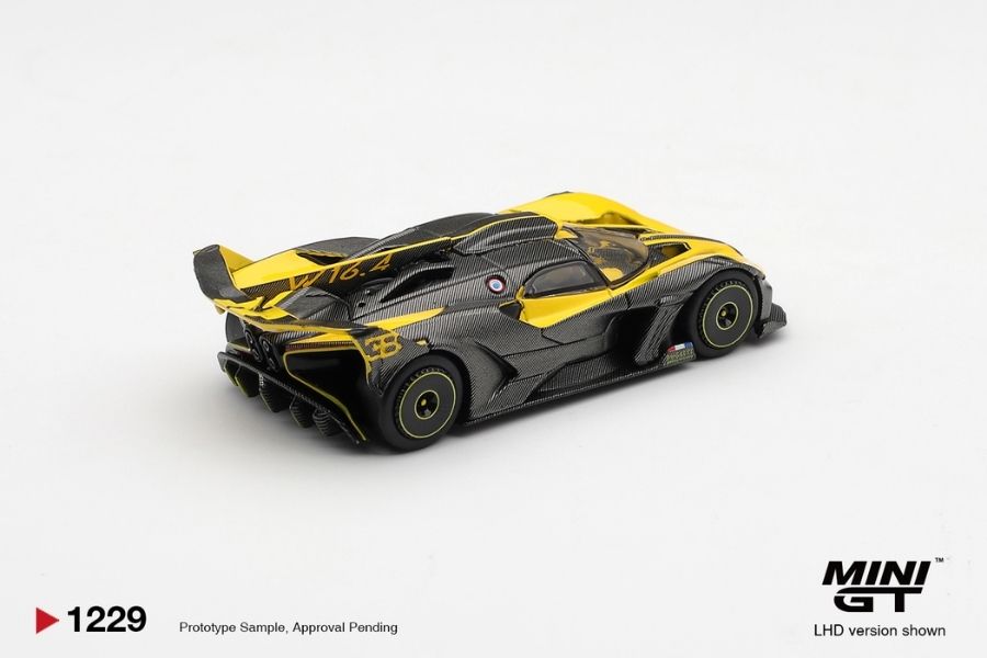 Mini GT MGT01229 Bugatti Bolide Yellow – ảnh chi tiết 2