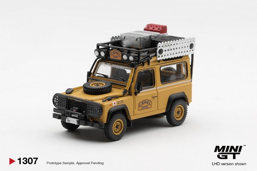 Mini GT MGT01307 Land Rover Defender 90 1985 Camel Trophy Borneo Team Japan – ảnh chi tiết 2