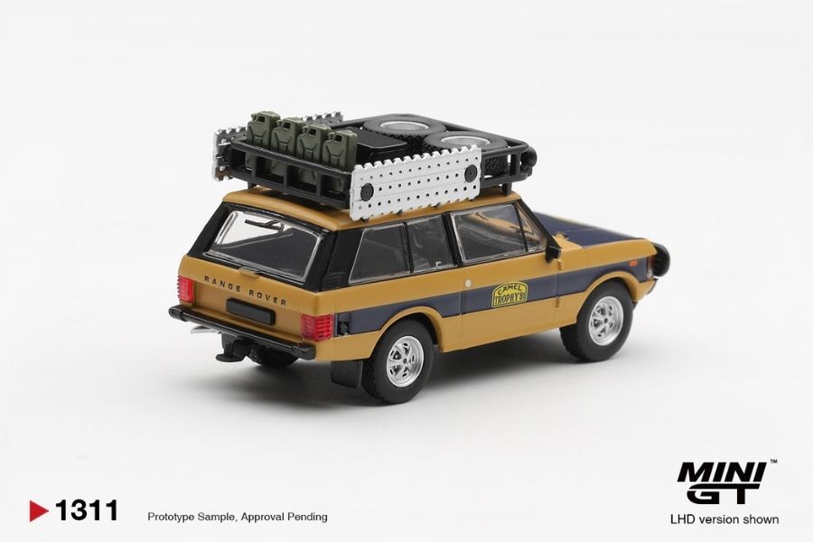 Mini GT MGT01311 Range Rover 1981 Camel Trophy Sumatra N. Sudmann & F. Hofmann – ảnh chi tiết 2