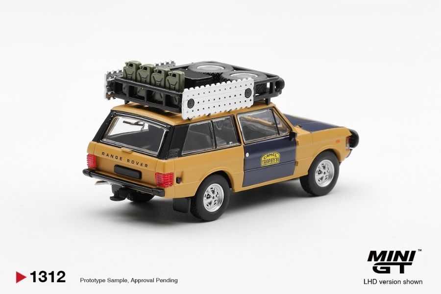 Mini GT MGT01312 Range Rover 1981 Camel Trophy Sumatra H. Fischer & W. Bays – ảnh chi tiết 2