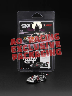 Xe mô hình Mini GT X AO Racing Exclusive MGT01143 Skeleton Rexy 2025 Petit Le Man (Card Ao Racing Exclusive)