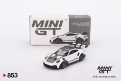 Xe mô hình Mini GT MGT00853 Porsche 911 (992) GT3 RS Weissach Package White with Indigo Blue