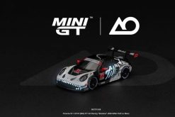 Xe mô hình Mini GT MGT01436 Porsche 911 GT3 R (992) #77 AO Racing "Skeleton Rexy" 2026 IMSA Petit Le Mans