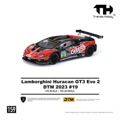 Trends Hobby TH159 241083(J) Lamborghini Huracán GT3 EVO2 DTM 2023 #19 1:64, ảnh giới thiệu của hãng, góc trước